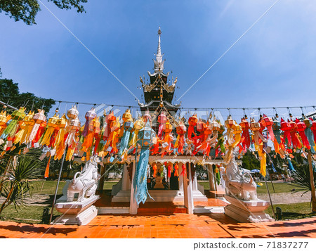 Wat Pa Dara Phirom Phra Aram Luang in Mae Rim, Chiang Mai province, Thailand Wat Pa Dara Phirom Phra Aram Luang in Mae Rim, Chiang Mai province, Thailand 71837277