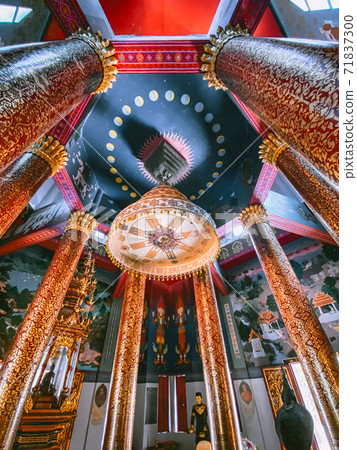 Wat Pa Dara Phirom Phra Aram Luang in Mae Rim, Chiang Mai province, Thailand Wat Pa Dara Phirom Phra Aram Luang in Mae Rim, Chiang Mai province, Thailand 71837300