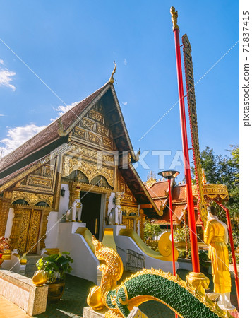 Wat Phra Sing, temple in Chiang Rai, Chiang Mai Province, Thailand 71837415