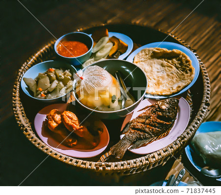 Rice Terraces in Doi inthanon national park in chiang Mai province, Thailand Rice Terraces in Doi inthanon national park in chiang Mai province, Thailand 71837445
