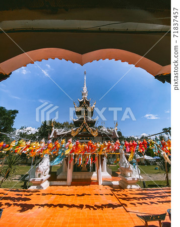 Wat Pa Dara Phirom Phra Aram Luang in Mae Rim, Chiang Mai province, Thailand Wat Pa Dara Phirom Phra Aram Luang in Mae Rim, Chiang Mai province, Thailand 71837457