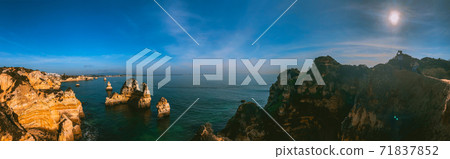 Algarve coast and beaches in Portugal Algarve coast and beaches in Portugal 71837852