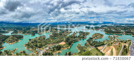 Piedra del Penol in Guatape in Colombia 71838067