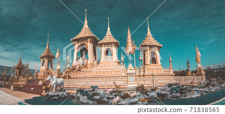 Royal Crematorium King Bhumibol in Bangkok Thailand Royal Crematorium King Bhumibol in Bangkok Thailand 71838565