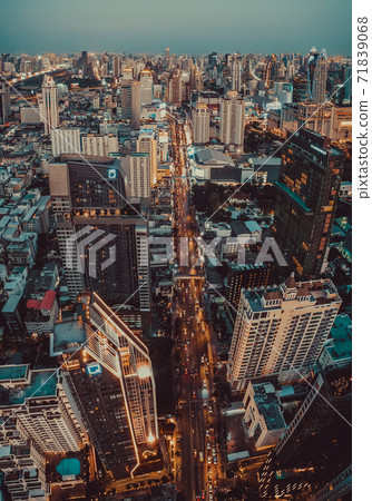 Siam and Rachathewi views from above, in Bangkok Thailand 71839068