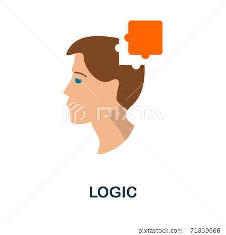 Logic icon. Simple element from core values collection. Creative Logic icon for web design, templates, infographics and more Logic icon. Simple element from core values collection. Creative Logic icon for web design, templates, infographics and more 71839666