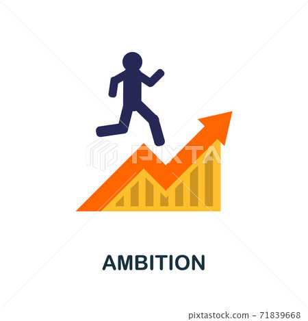 Ambition icon. Simple element from core values collection. Creative Ambition icon for web design, templates, infographics and more Ambition icon. Simple element from core values collection. Creative Ambition icon for web design, templates, infographics and more 71839668