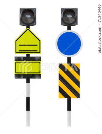 Traffic sign isolated Traffic sign isolated 71840440
