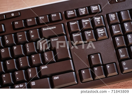 Black Keyboard Detail 71843809