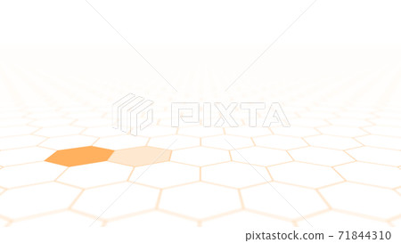CG Hexagon background material of multiple hexagons lined up CG Hexagon background material of multiple hexagons lined up 71844310