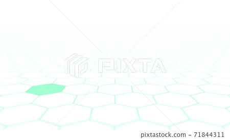 CG Hexagon background material of multiple hexagons lined up CG Hexagon background material of multiple hexagons lined up 71844311