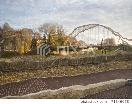 Abstract Gyor Cityscape 71846678