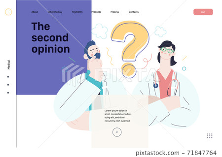 Medical insurance template - second opinion 71847764