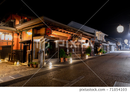 Gujo Hachiman Sogisui night view Gujo Hachiman Sogisui night view 71854103