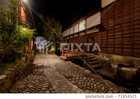 Gujo Hachiman Yanaka Lane Night View Gujo Hachiman Yanaka Lane Night View 71854325