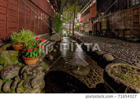 Gujo Hachiman Yanaka Lane Night View Gujo Hachiman Yanaka Lane Night View 71854327