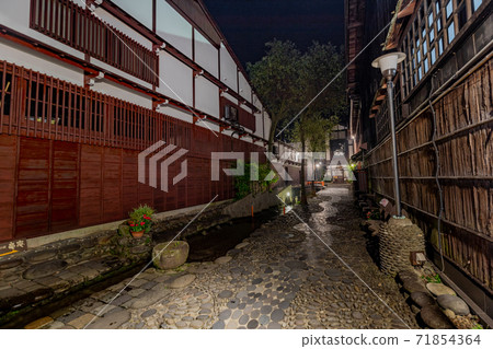 Gujo Hachiman Yanaka Lane Night View Gujo Hachiman Yanaka Lane Night View 71854364