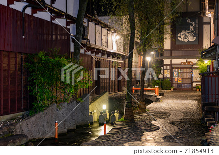 Gujo Hachiman Sogisui night view 71854913