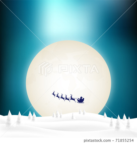 聖誕節雪冬天背景 71855254