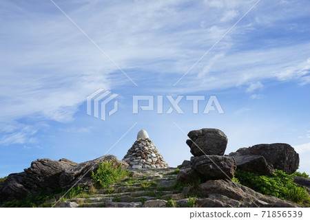 Stone tower and sky Stone tower and sky 71856539
