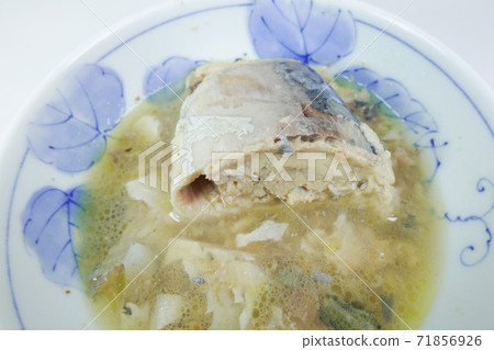 Boiled mackerel Boiled mackerel 71856926