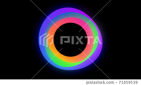 An abstract glowing neon frame for your logo or text An abstract glowing neon frame for your logo or text 71859539
