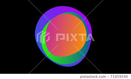 An abstract glowing neon frame for your logo or text An abstract glowing neon frame for your logo or text 71859540