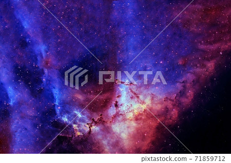 A beautiful bright galaxy in deep space. Elements of this image furnished by NASA A beautiful bright galaxy in deep space. Elements of this image furnished by NASA 71859712