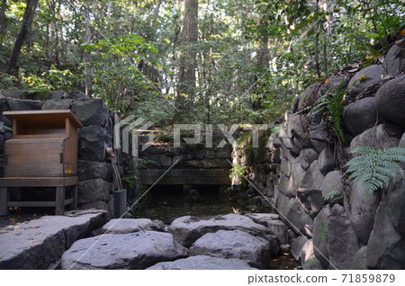 Shimizusha(Oshimizu先生)旁邊的泉水(愛知縣名古屋市厚田神宮/厚田區) Shimizusha(Oshimizu先生)旁邊的泉水(愛知縣名古屋市厚田神宮/厚田區) 71859879