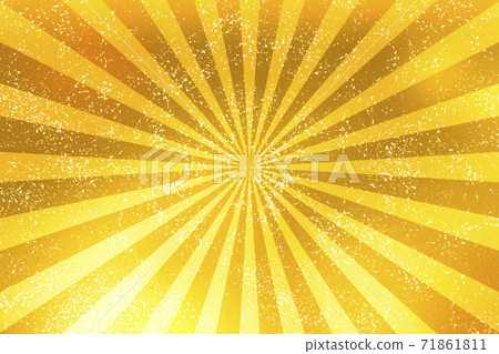 Japanese style sunshine background gold x gold 71861811