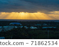 Evening landscape 71862534