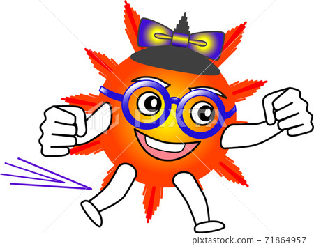 sun, ribbon, ribbons - Stock Illustration [71864957] - PIXTA