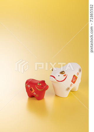 Zodiac beef ox New Year's image Zodiac beef ox New Year's image 71865582