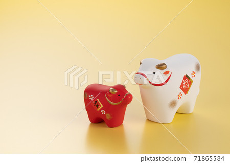 Zodiac beef ox New Year's image Zodiac beef ox New Year's image 71865584