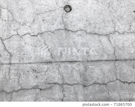 Crack of concrete Crack of concrete 71865700