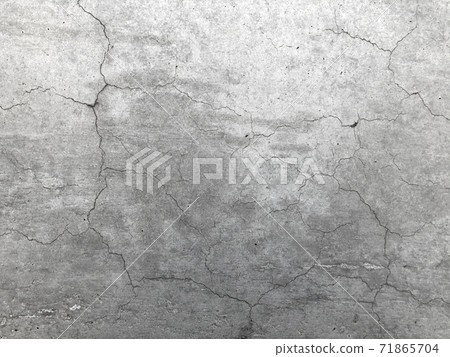 Crack of concrete Crack of concrete 71865704