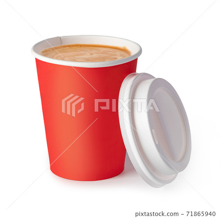 Paper cup of coffee Paper cup of coffee 71865940