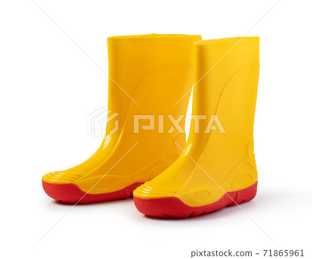 yellow rubber boots 71865961