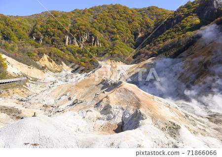 Hokkaido Noboribetsu Onsen Jigokudani Hokkaido Noboribetsu Onsen Jigokudani 71866066