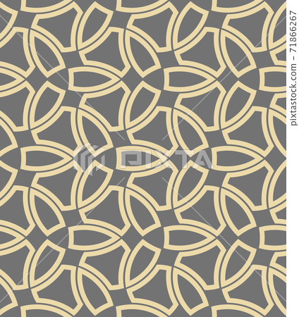 Geometric Seamless Vector Pattern - Stock Illustration [71866267] - PIXTA