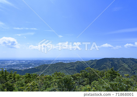 View from Kinugasayama Observatory, Tahara City 71868001