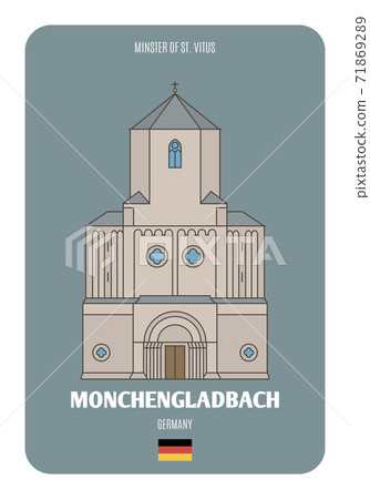 Minster of St. Vitus in Monchengladbach, Germany Minster of St. Vitus in Monchengladbach, Germany 71869289
