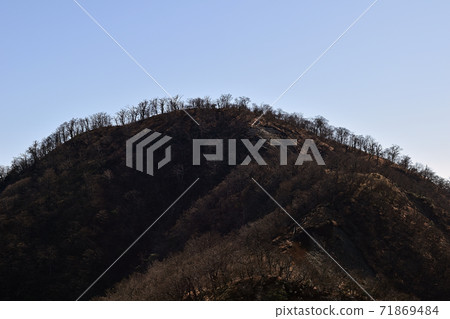 從犬下路一側看的日照丸山頂 71869484