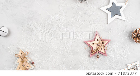 Festive Christmas background Christmas decorations. Festive Christmas background Christmas decorations. 71872377
