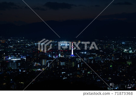 Night view of Kyoto Night view of Kyoto 71873368