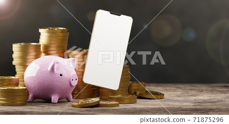 Financial business concept 71875296