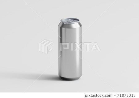 Aluminum Beer Beverage Can Container Mock-Up 71875313