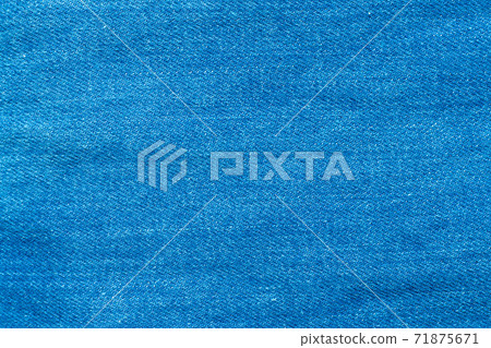 Blue color denim jeans clothes textured background 71875671