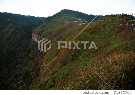high mountain clif in phu tubberk thailand 71875763