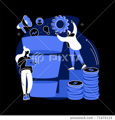 Sales pipeline management abstract concept vector illustration. Sales pipeline management abstract concept vector illustration. 71878128